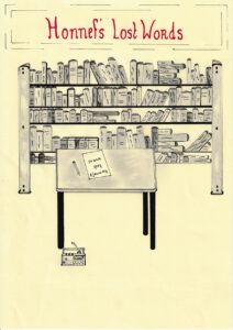 Poster artwork for Honnef’s Lost Words